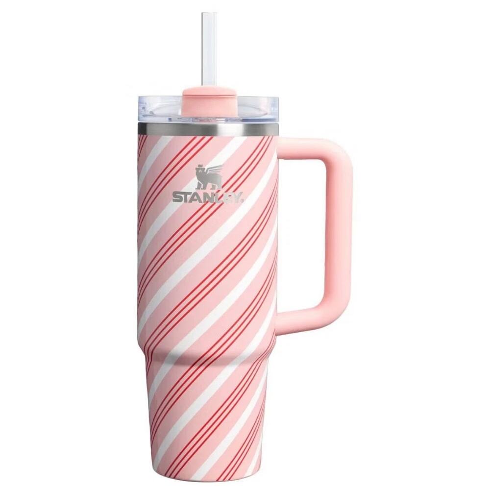 Stanley 30 oz Stainless Steel H2.0‎ FlowState Quencher Tumbler Strawberry Twist